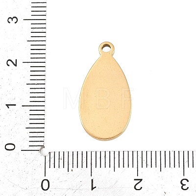 304 Stainless Steel Pendant Cabochon Settings STAS-D264-08E-G-1