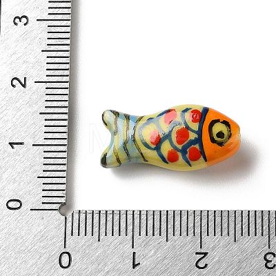 Handmade Porcelain Beads X-PORC-Z006-04B-01-1