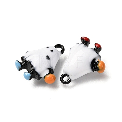 Halloween Alloy Enamel Charms ENAM-D307-01A-1