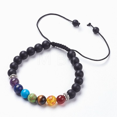 Chakra Jewelry BJEW-JB03704-1