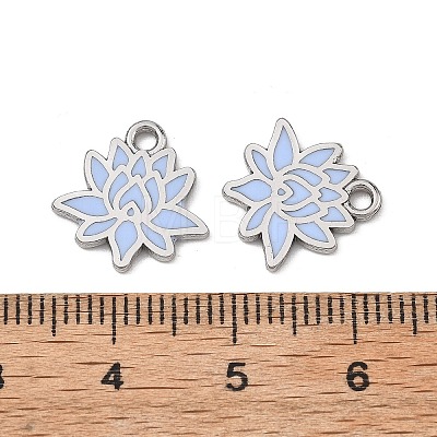 Alloy Enamel Pendants ENAM-G235-02P-02-1