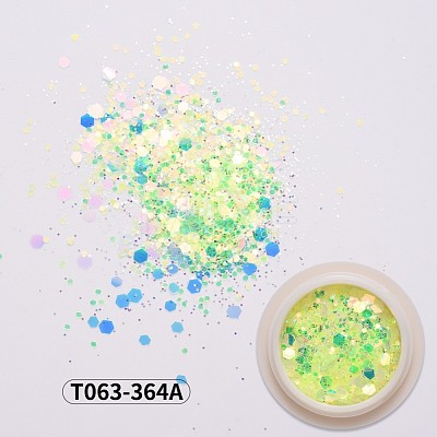 Shiny Nail Art Glitter Flakes MRMJ-T063-364A-1