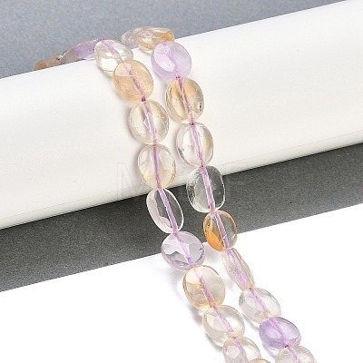 Natural Ametrine Beads Strands G-B125-K01-02-1