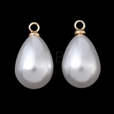 ABS Plastic Pearl Pendants FIND-Z105-03E-01G-1