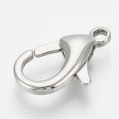 304 Stainless Steel Lobster Claw Clasps STAS-T033-26A-1