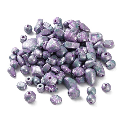 Opaque Acrylic Beads OACR-M015-16A-1