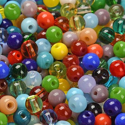 Opaque Colours Glass Seed Beads SEED-C001-02B-05-1