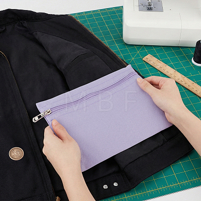 Cloth Zipper Jewelry Bag Gift Pouches ABAG-WH0040-53D-1