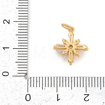 925 Sterling Silver Pave Clear Cubic Zirconia Pendants STER-G049-01C-G-1