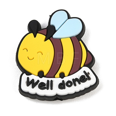 Funny Silicone Beads PL-T045-01H-1