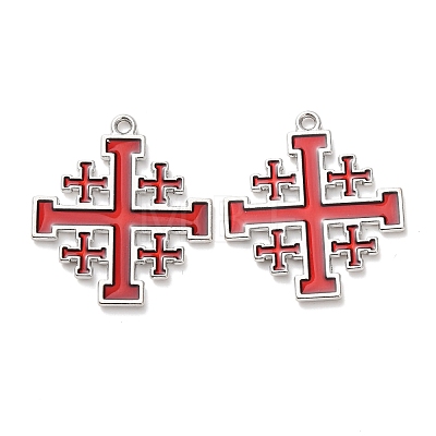 Alloy Enamel Pendants ENAM-K084-01P-1