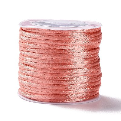 Nylon Satin Rattail Cords NWIR-L006-1mm-34-1