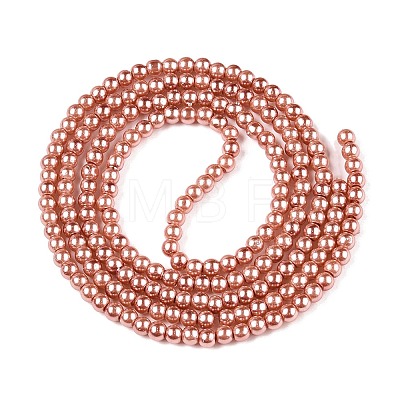 Baking Painted Glass Pearl Bead Strands HY-Q003-3mm-50-A-1