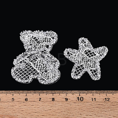 Hotfix Rhinestone with Lace DIY-T004-05M-1