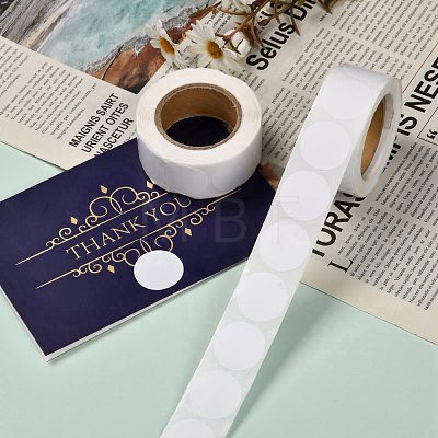 Self-Adhesive Blank Paper Gift Tag Stickers DIY-G013-I06-1