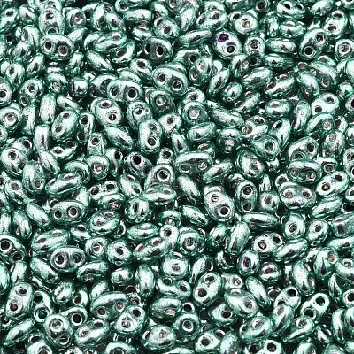 Dyed Opaque Colours Glass Seed Beads SEED-N004-007-03-1