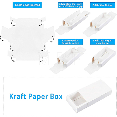 Foldable Paper Drawer Boxes CON-BC0005-97C-1