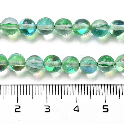 Transparent Glass Beads GLAA-B022-6mm-02-1