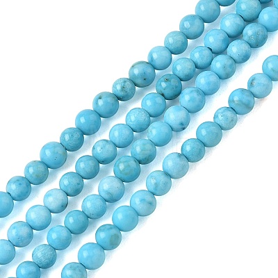 Synthetic Turquoise Beads Strands GG-CBA391B-03C-01-1