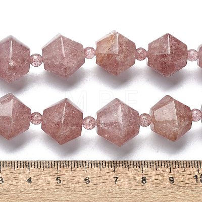 Natural Strawberry Quartz Beads Strands G-C135-L01-01-1