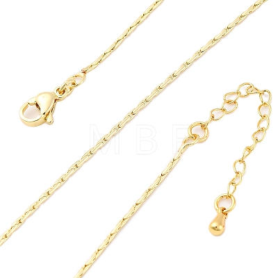 Brass Cardano Chains Necklaces for Women NJEW-D302-59G-1