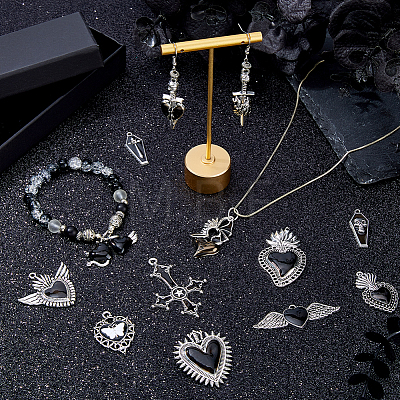 Zinc Alloy Pendants FIND-WH0816-200B-P-1