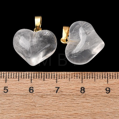 Natural Quartz Crystal Pendants G-B188-04G-07-1