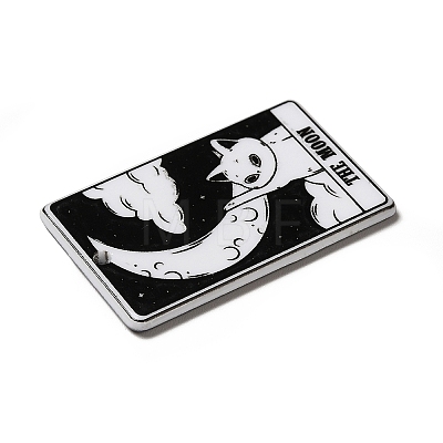 Tarot Theme Printed Acrylic Pendants MACR-G061-04B-1