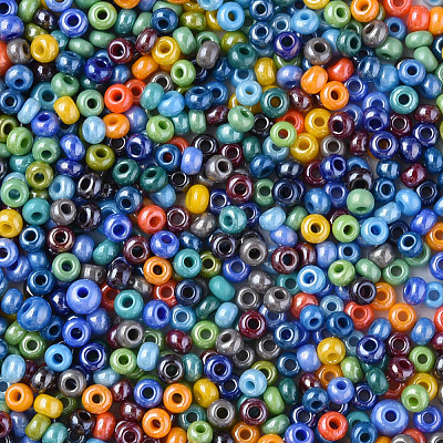 8/0 Czech Opaque Glass Seed Beads SEED-N004-003A-29-1