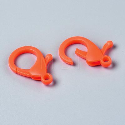 Plastic Lobster Claw Clasps KY-ZX002-01-B-1