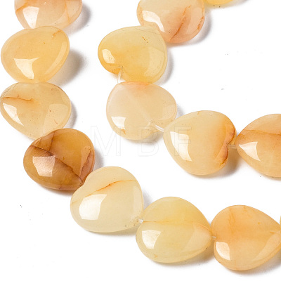 Natural Yellow Aventurine Beads Strands G-N0326-67-1