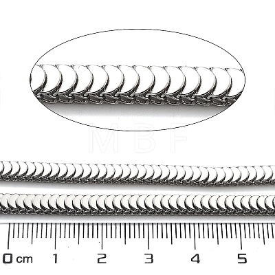 Tarnish Resistant Vacuum Plating 304 Stainless Steel Herringbone Chains CHS-H026-14P-1