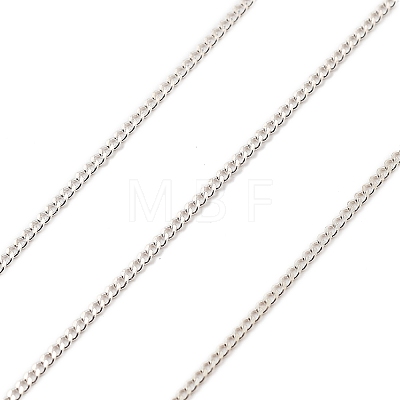 925 Sterling Silver Curb Chains STER-P064-06P-1