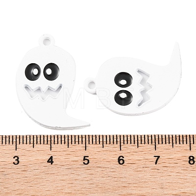 Halloween Theme Rack Plating Alloy Pendants X-FIND-M020-01C-EB-1