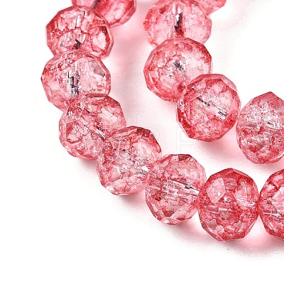 Transparent Glass Beads Strands GLAA-T023-6mm-A13-1