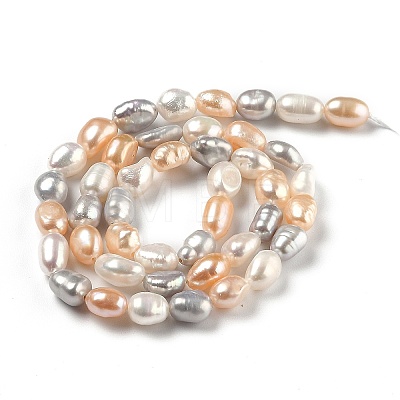 Natural Cultured Freshwater Pearl Beads Strands PEAR-L033-31A-1