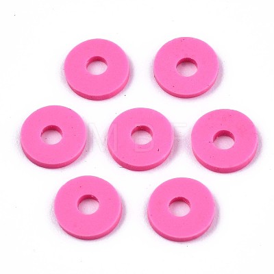 Handmade Polymer Clay Beads X-CLAY-Q251-6.0mm-57-1