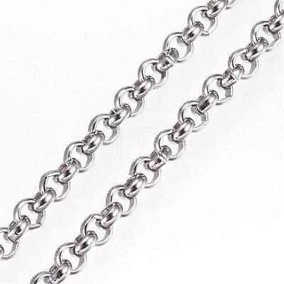304 Stainless Steel Necklaces NJEW-D281-22-1