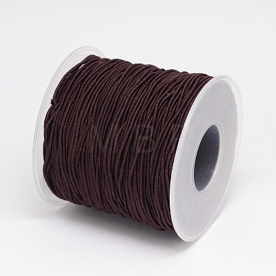 Round Elastic Cord Wrapped by Nylon Thread EC-K001-0.8mm-04-1