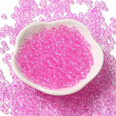 Transparent Colours Glass Seed Beads SEED-P007-02A-02-1