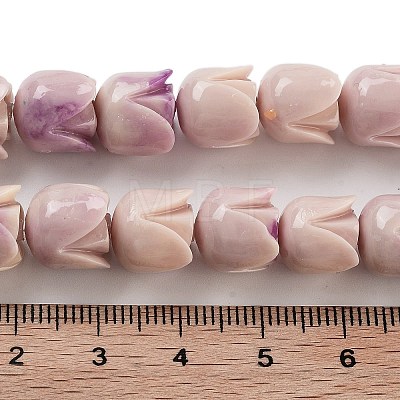 Synthetic Shell Beads Strands CORA-B001-05B-01-1