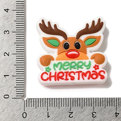 Christmas series Silicone Beads SIL-S006-01E-1