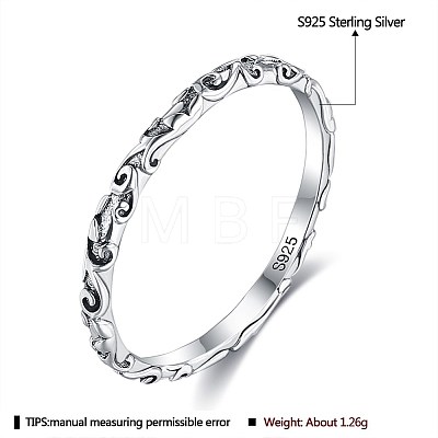 925 Sterling Silver Finger Rings RJEW-BB48501-7-1