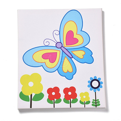 Creative DIY Butterfly Pattern Resin Button Art DIY-Z007-40-1