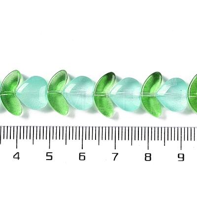 Transparent Glass Beads Strands GLAA-B021-04B-1