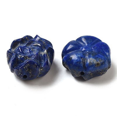 Natural Lapis Lazuli Carved Beads G-P550-05C-1