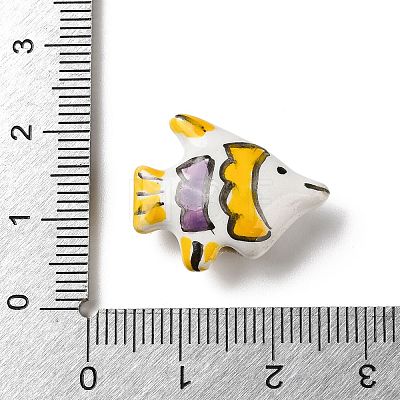 Handmade Porcelain Beads PORC-Z006-01D-1