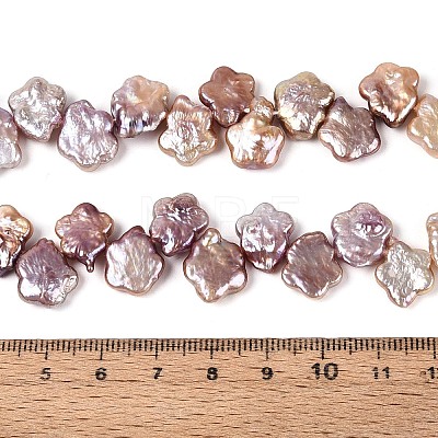 Natural Baroque Keshi Pearl Beads Strands PEAR-S020-A04-01-1