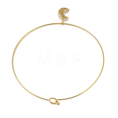 Brass with ABS Imitation Pearl Link Bracelets BJEW-Q350-05A-G-1