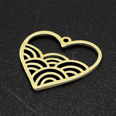 201 Stainless Steel Pendants STAS-S105-LA277-1